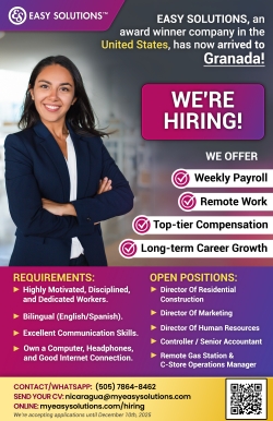 Easy Solutions Hiring English Flyer