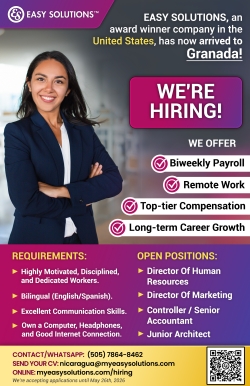 Easy Solutions Hiring English Flyer